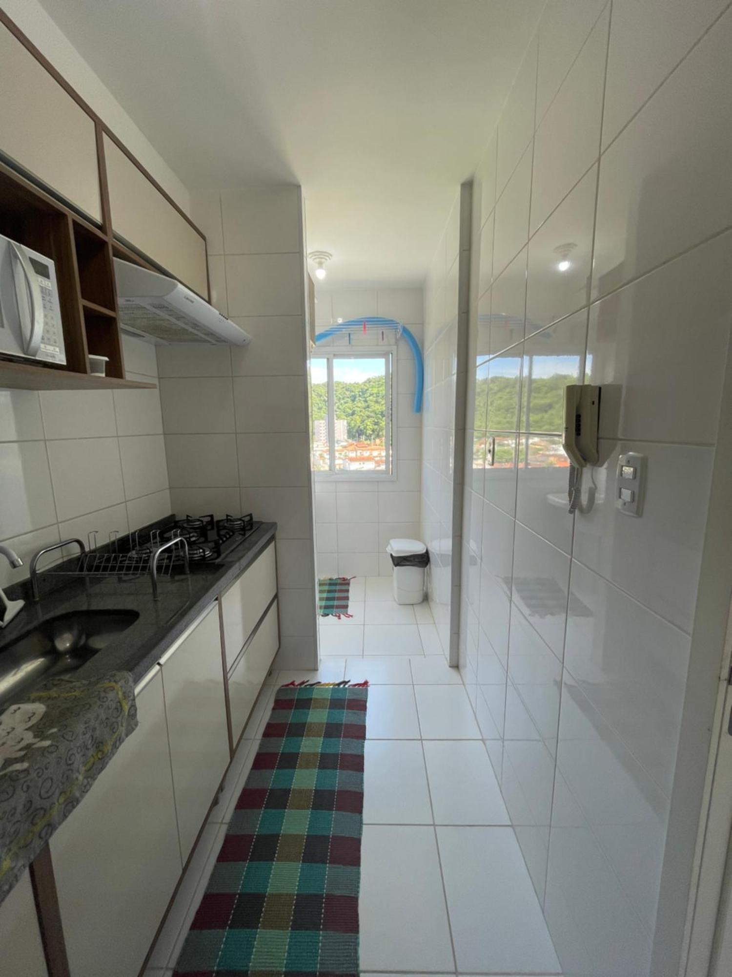 Apartamento No Setimo Andar - Estacionamento - 850 Metros Da Praia - Pet Friendly Caraguatatuba Luaran gambar